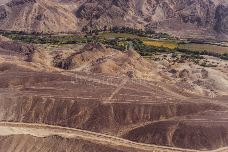 Linee e geoglyphs di Nazca