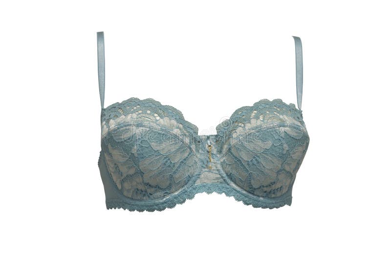 Lingerie. Women`s Lacy Underwear with a Bust and Panties on Wooden