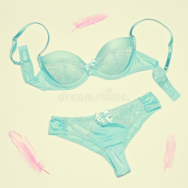 Women`s Panties .Copy Space. Beauty, Fashion Blogger Concept