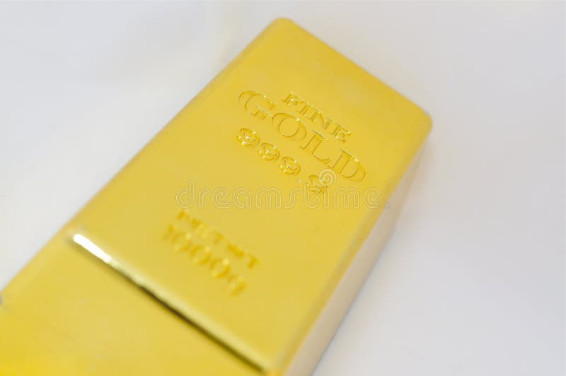 Lingote do ouro Bar imagem de stock Lingote do ouro Bar imagem de stock