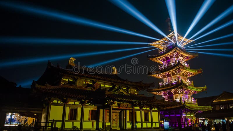 Lingshan miasteczko, Linghua zatoka fotografia stock Lingshan miasteczko, Linghua zatoka fotografia stock