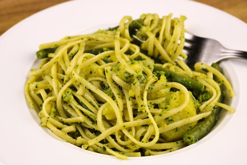 Linguine stock image. Image of beans, salt, pepper, linguine 91293063
