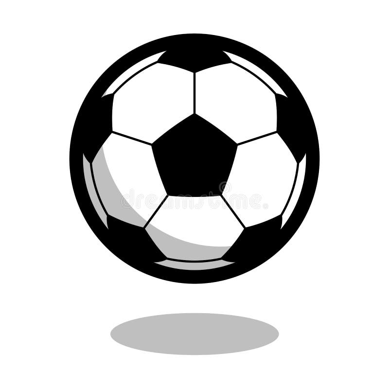 Esporte de bola de futebol e logotipo de ícone simples de jogos em