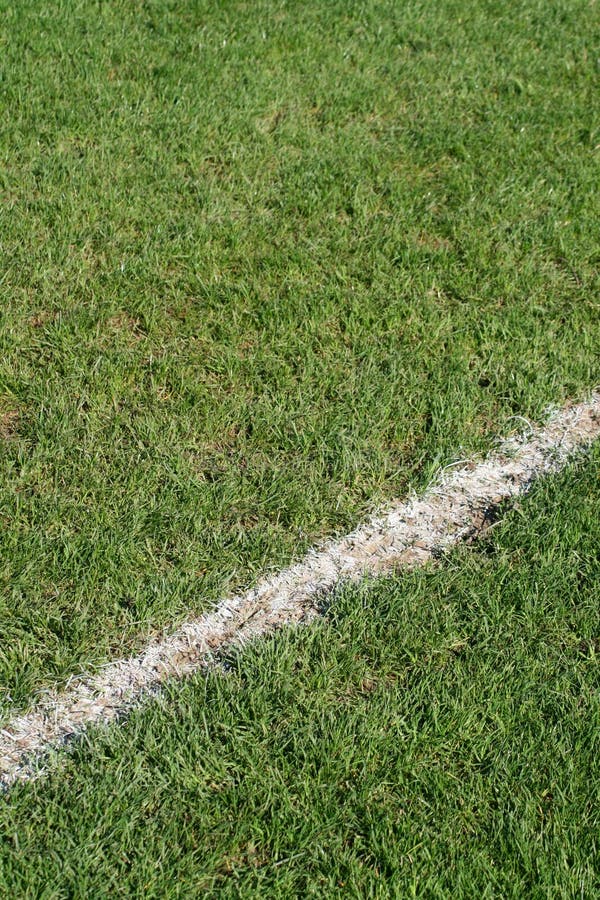 Linha de limite campo de futebol