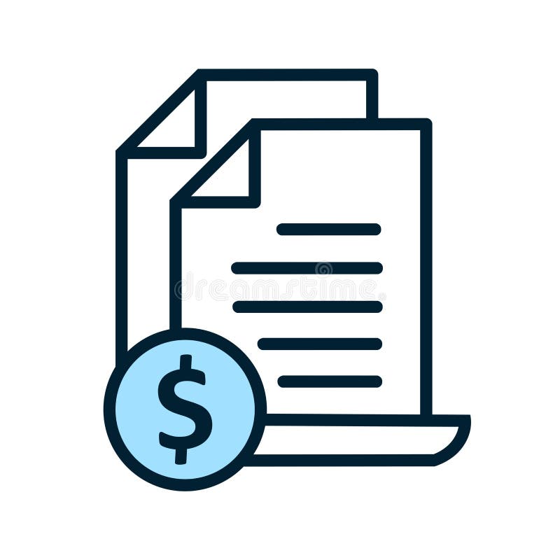 Invoice line icon. Payment and bill invoice. Order symbol concept. Tax sign design. Paper bank document icon. Vector invoice icon. Invoice line icon. Payment and bill invoice. Order symbol concept. Tax sign design. Paper bank document icon. Vector invoice icon