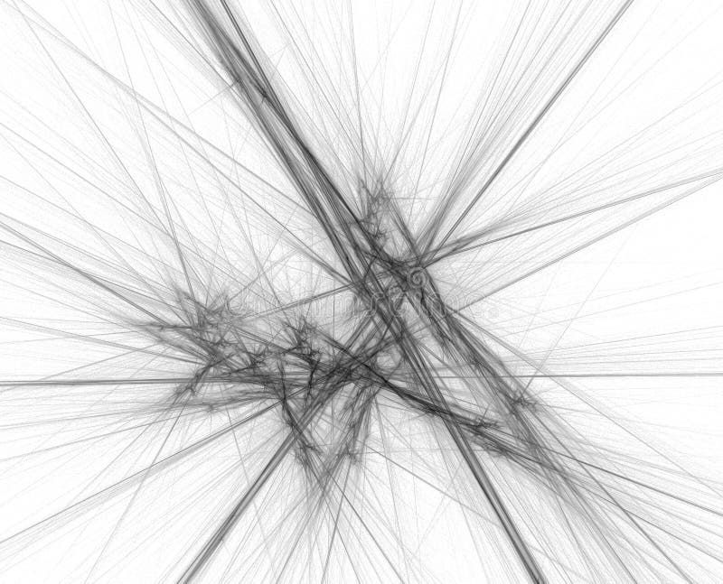 Linhas cósmicas ilustração stock