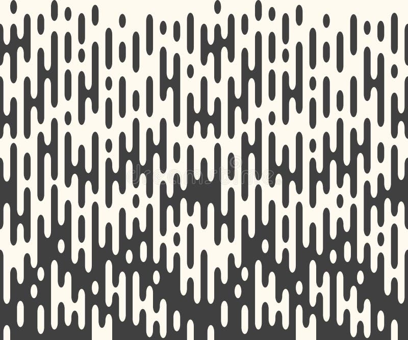 Linhas de intervalo mínimo repetíveis horizontais do vetor, formas arredondadas Listras abstratas sem emenda, folha de prova mono ilustração stock Linhas de intervalo mínimo repetíveis horizontais do vetor, formas arredondadas Listras abstratas sem emenda, folha de prova mono ilustração stock