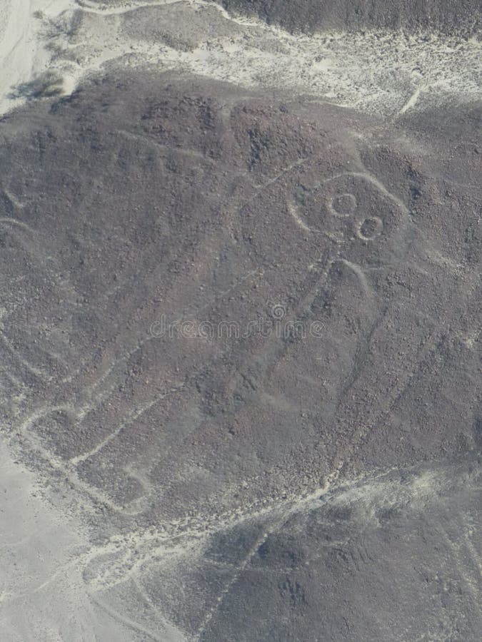 Linhas de Nazca. Astronauta.