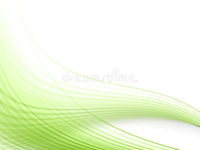 Linhas dinâmicas verdes ilustração royalty free Linhas dinâmicas verdes ilustração royalty free