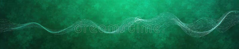 Linii albe complexe pe un fundal verde adânc, texturate ușor cu verde-bursier. Linii albe complexe pe un fundal verde adânc texturat cu ilustrație Vector Greenjpg Stock ușor amețită. AI generat
