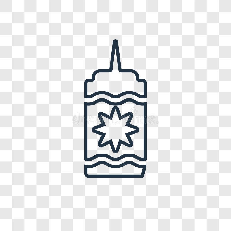 Linjär symbol för senapsgult begreppsvektor som isoleras på genomskinlig backg vektor illustrationer Linjär symbol för senapsgult begreppsvektor som isoleras på genomskinlig backg vektor illustrationer