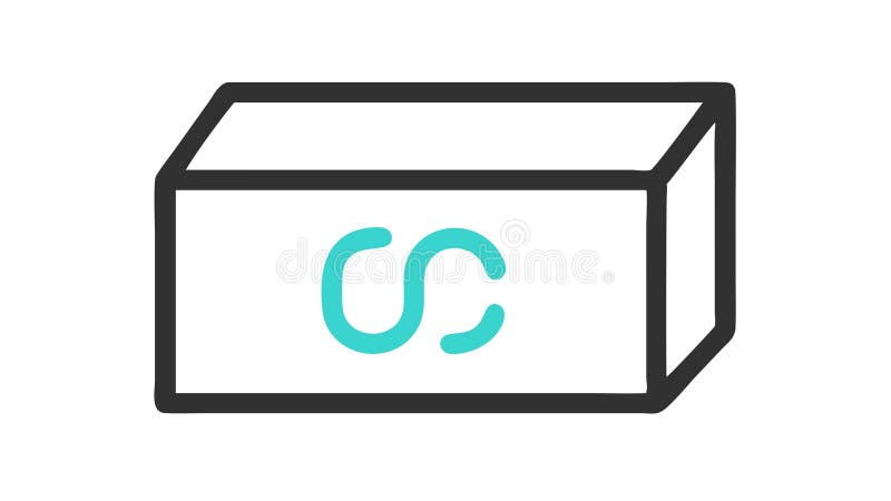 Link chain outline icon, representing connection or URL , vector design Generative AI vector illustration