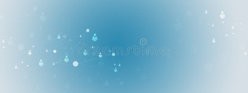 Linked Abstract White  Background. Stock Illustration -  Illustration of linkedin, communication: 203445644