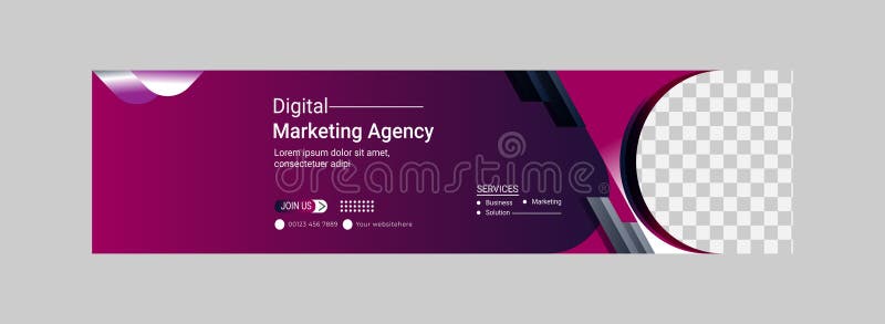 LinkedIn Background banner for professional Business editable custom graphics template. Digital marketing linkedin banner stock images, royalty-free photos and pictures