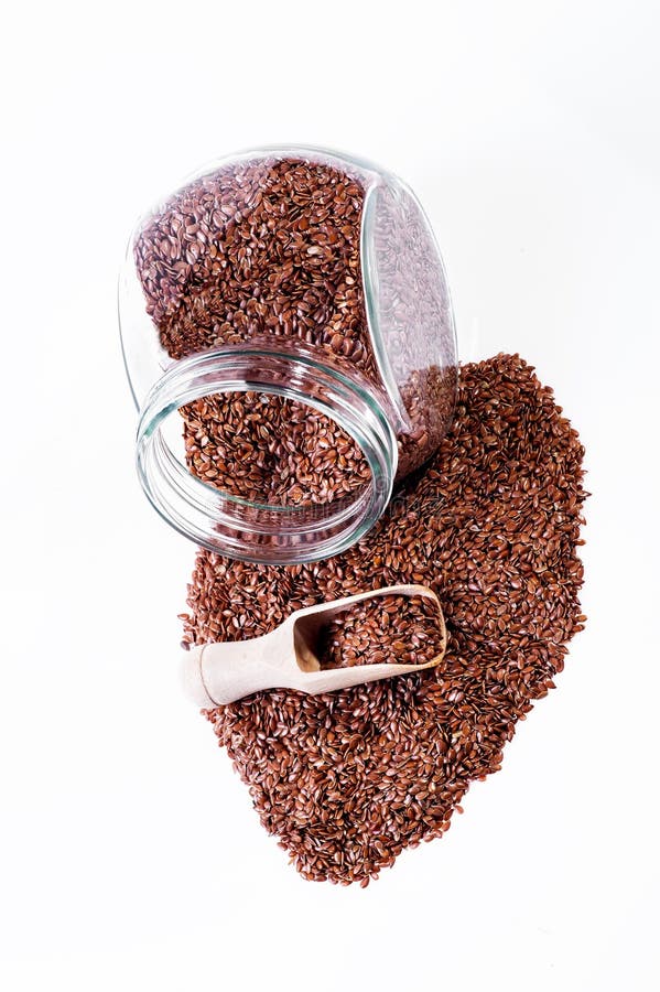 Linseed stock image. Image of omega, health, supplement 36204513