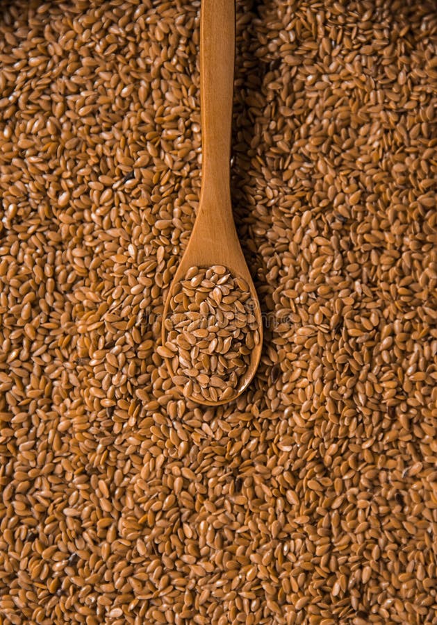 Linseed seeds stock photo. Image of organic, nutritious - 167592882