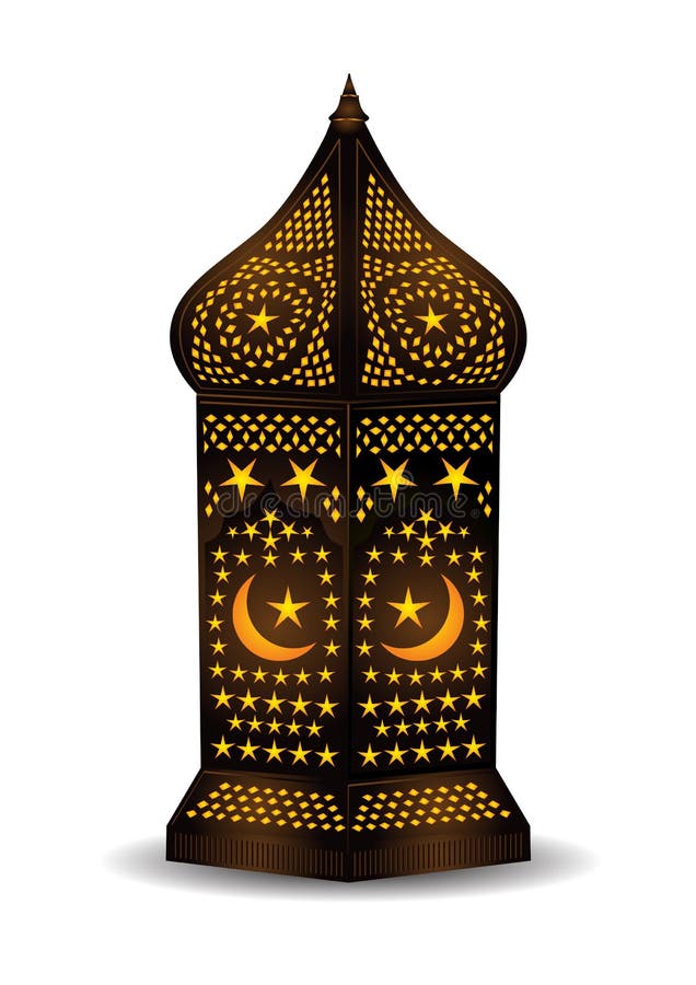 Linterna árabe para la celebración del Eid o Ramadán libre illustration