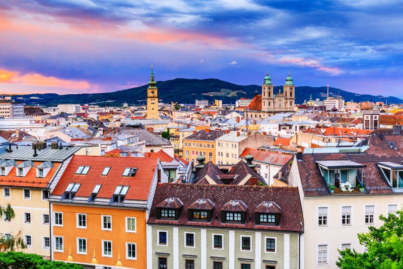 Linz, Austria. royalty free stock photography Linz, Austria. royalty free stock photography
