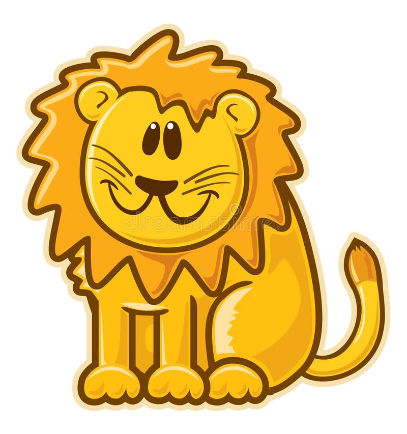 Lion royalty free illustration