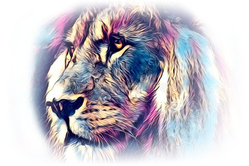 Lion Art Illustration Drawing Animal Funny Design Stock Illustration - Illustration of contour, carnivore: 125261678 Lion Art Illustration Drawing Animal Funny Design Stock Illustration - Illustration of contour, carnivore: 125261678