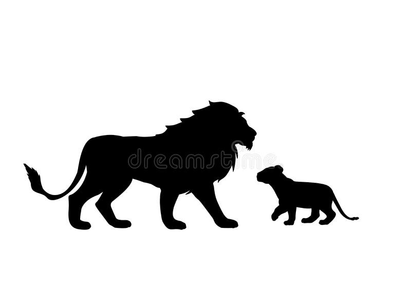 Lion Silhouette Stock Illustrations - 12,695 Lion ...
