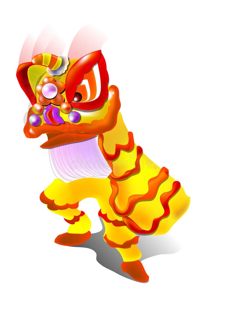 Lion Dance Vector Stock Illustrations 3,315 Lion Dance Vector Stock