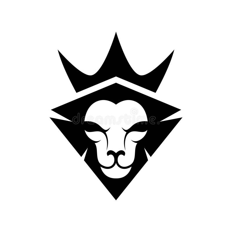 Lion Head Logo Images Illustration Stock Vector Illustration of