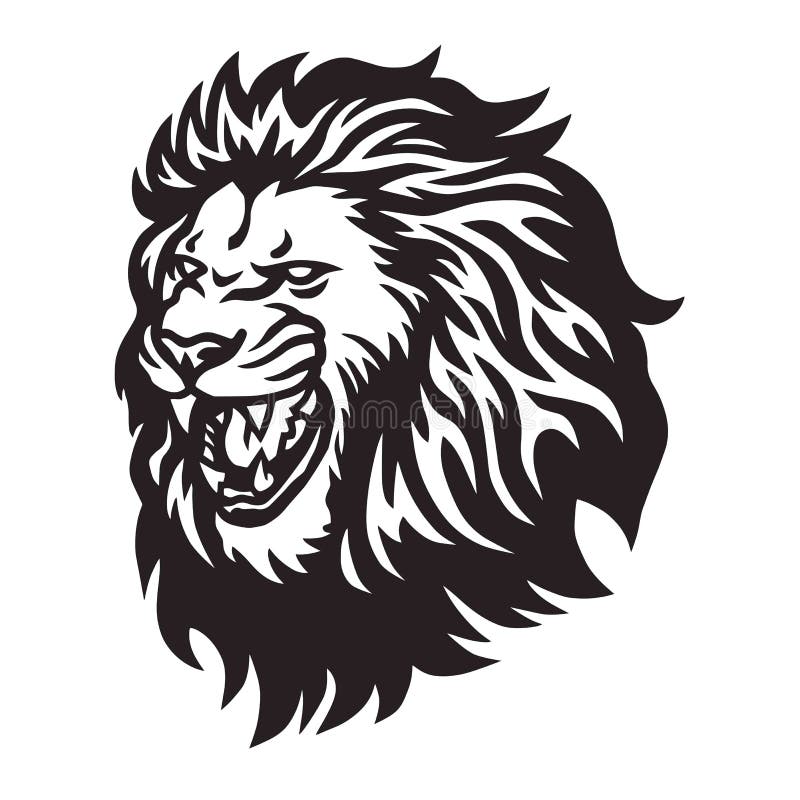 Lion Roaring Stock Illustrations - 2,419 Lion Roaring ...