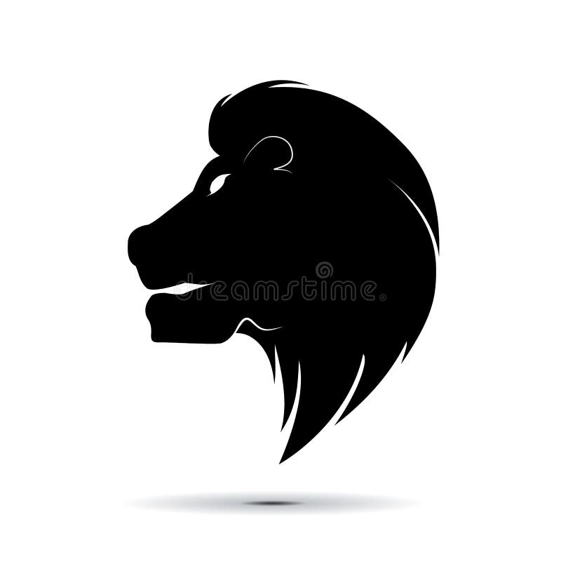Lion head symbol vector vector illustration