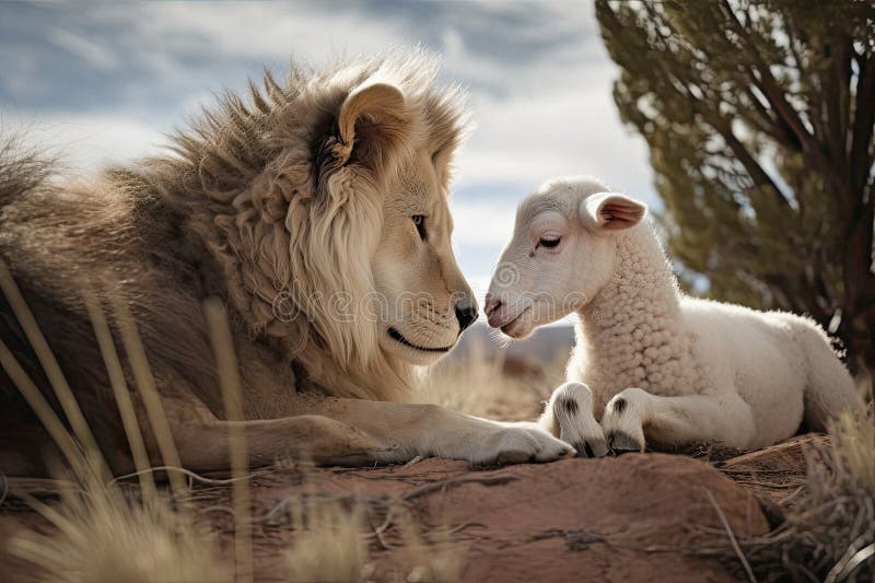 Free The Lion And The Lamb Photos and Vectors