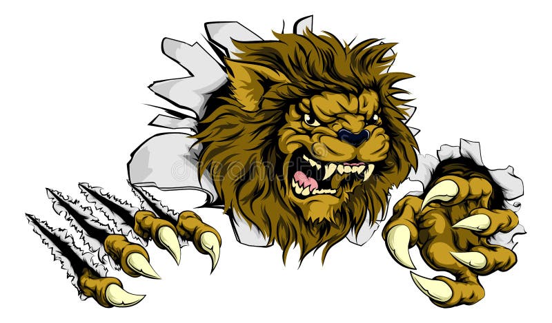 Scary Lion Stock Illustrations – 1,285 Scary Lion Stock Illustrations,  Vectors & Clipart - Dreamstime