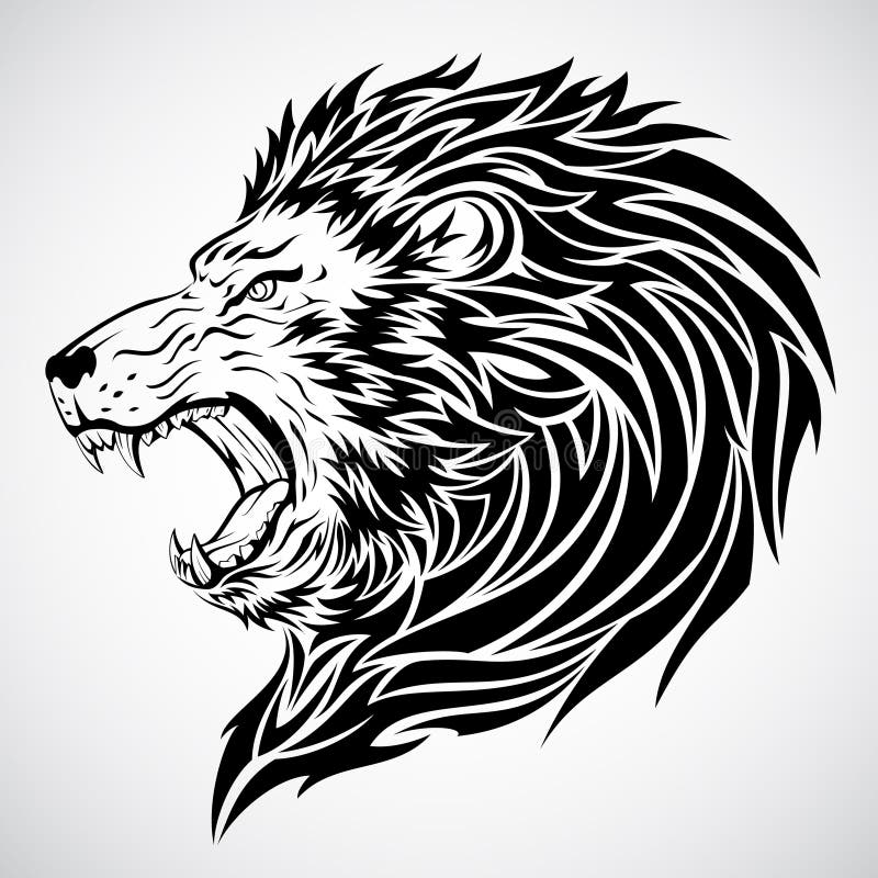Lion Roar Tattoo stock vector. Illustration of safari - 13847835 Lion Roar Tattoo stock vector. Illustration of safari - 13847835