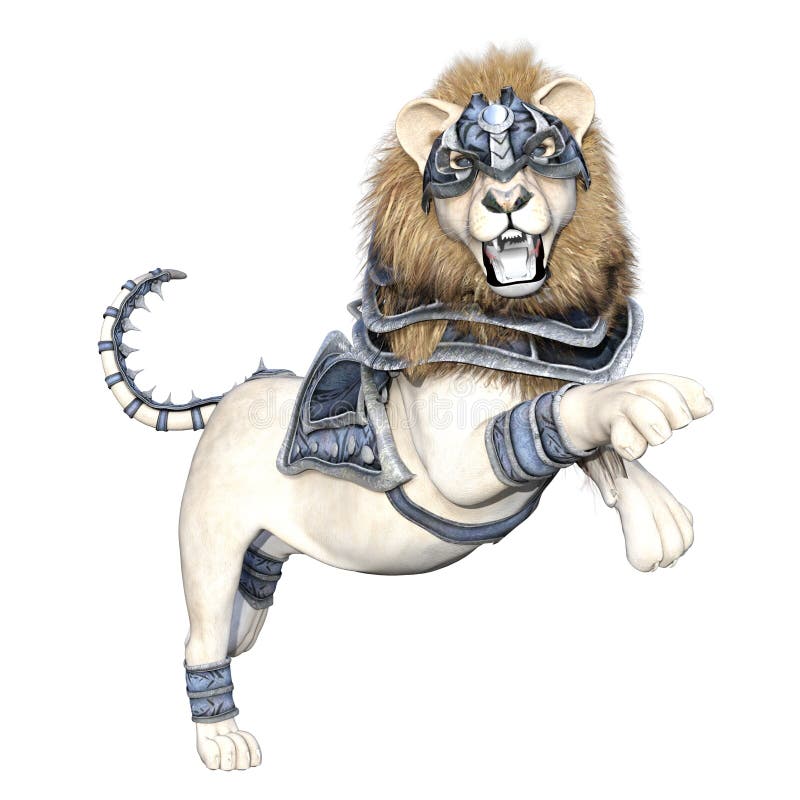 Lion soldier stock illustration. Illustration of family 54529246