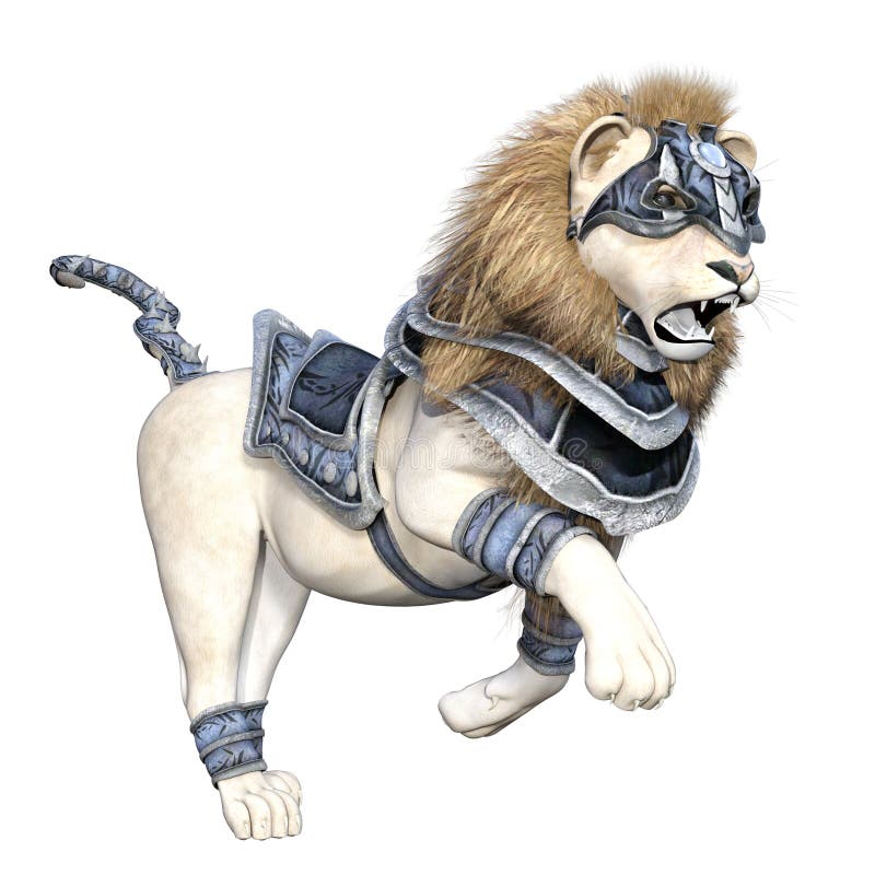 Lion soldier stock illustration. Illustration of family 54529246