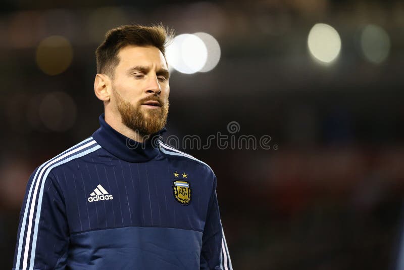 Lionel Messi-droefheid royalty-vrije stock fotografie Lionel Messi-droefheid royalty-vrije stock fotografie