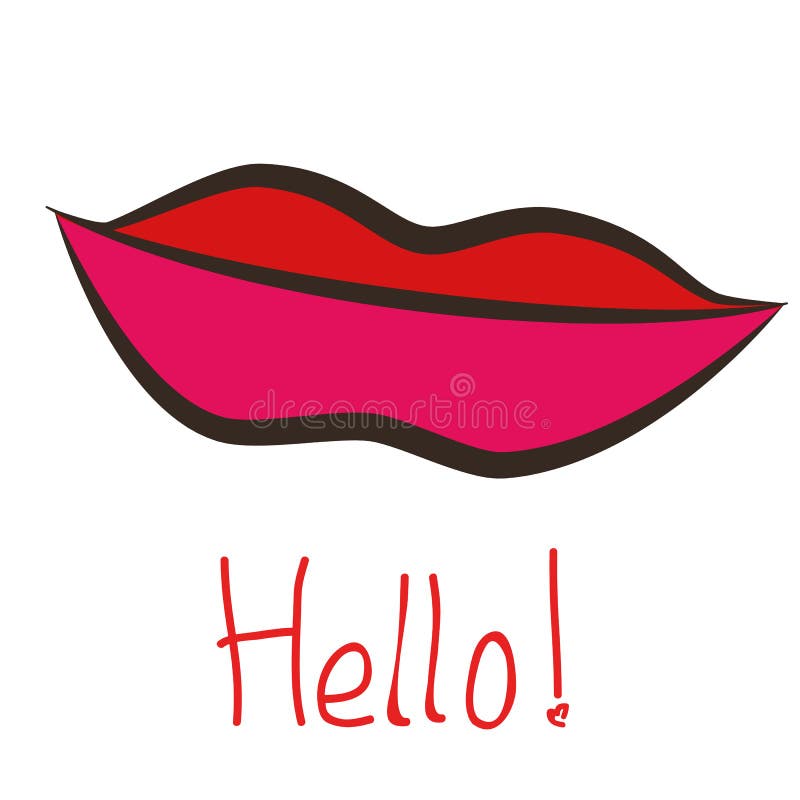 Cartoon Lips Vector Art, Icons, and Graphics for Free Download