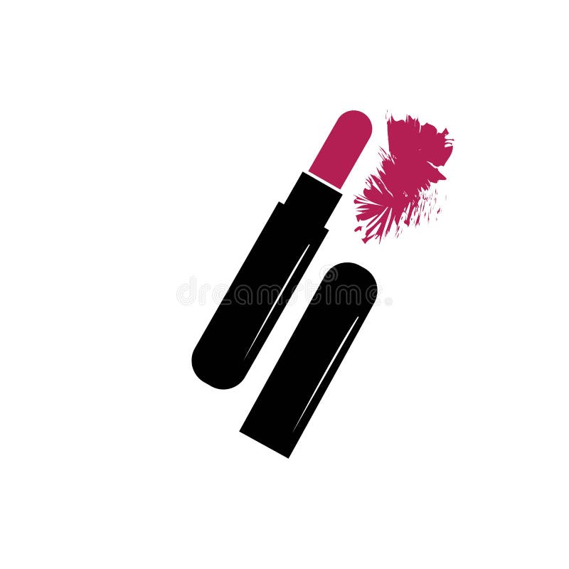 Lipstick Illustration Logo Vector Design Stock Vector Illustration of accessories, vector