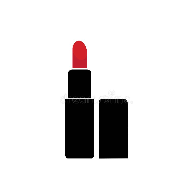 Lipstick Illustration Logo Vector Design Stock Vector Illustration of stylist, logo 174095214