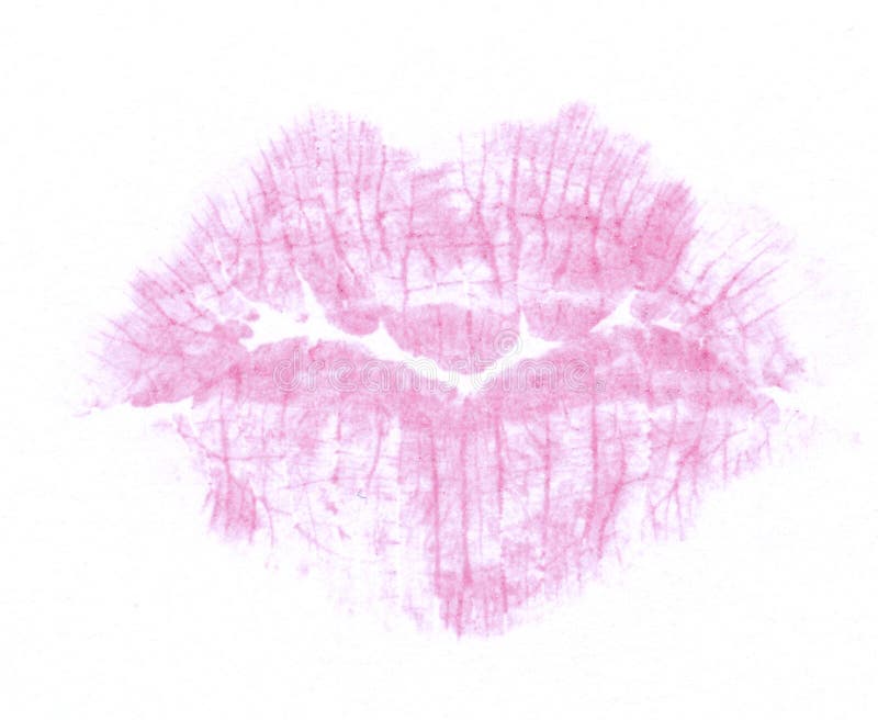 Lipstick Kiss Royalty Free Stock Images Image 12825269