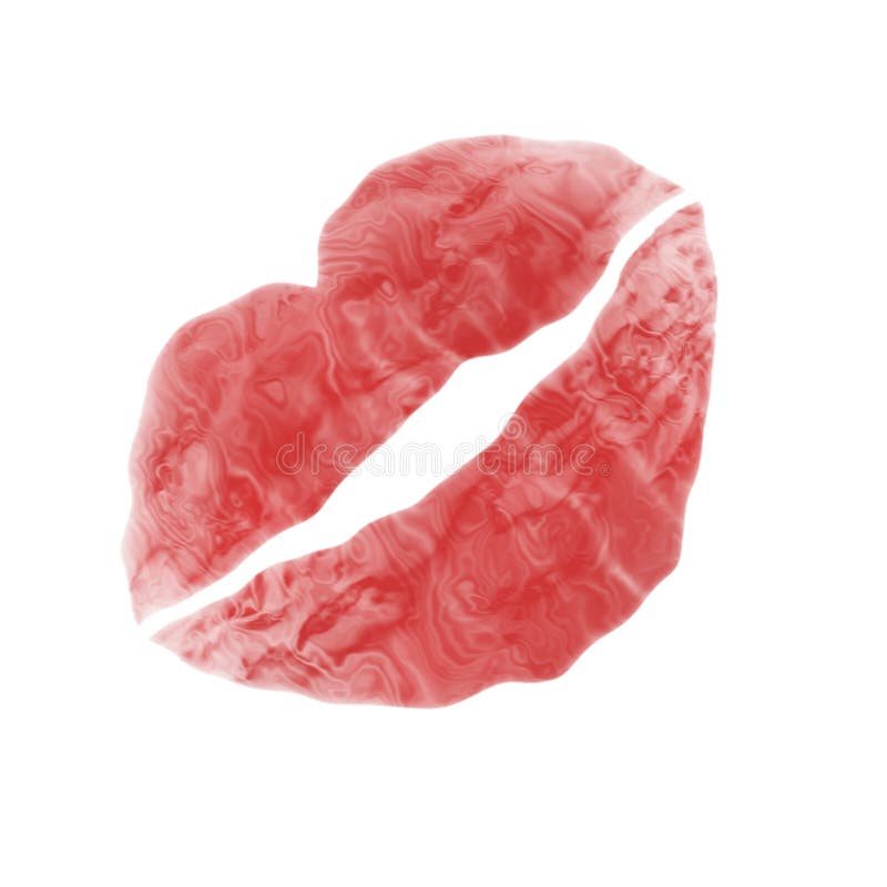 Lipstick Kiss Generated Texture Stock Illustration Illustration of peck, lovers 55074765