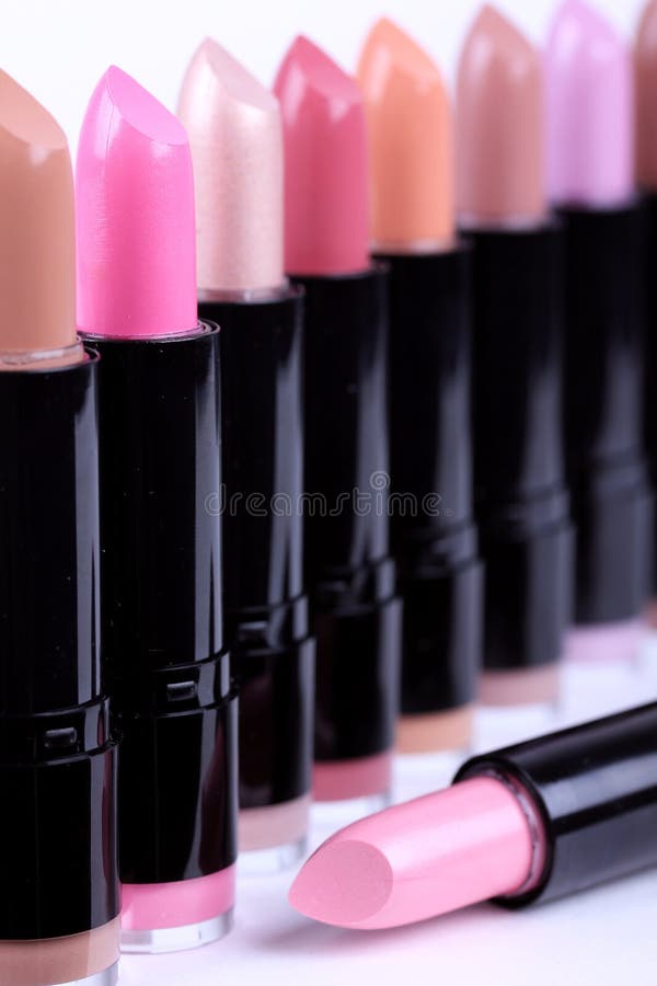 Lipsticks closeup