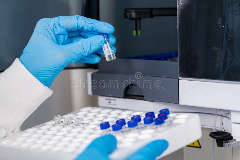 Liquid Chromatography Research Stock Photo Image of pharma, research