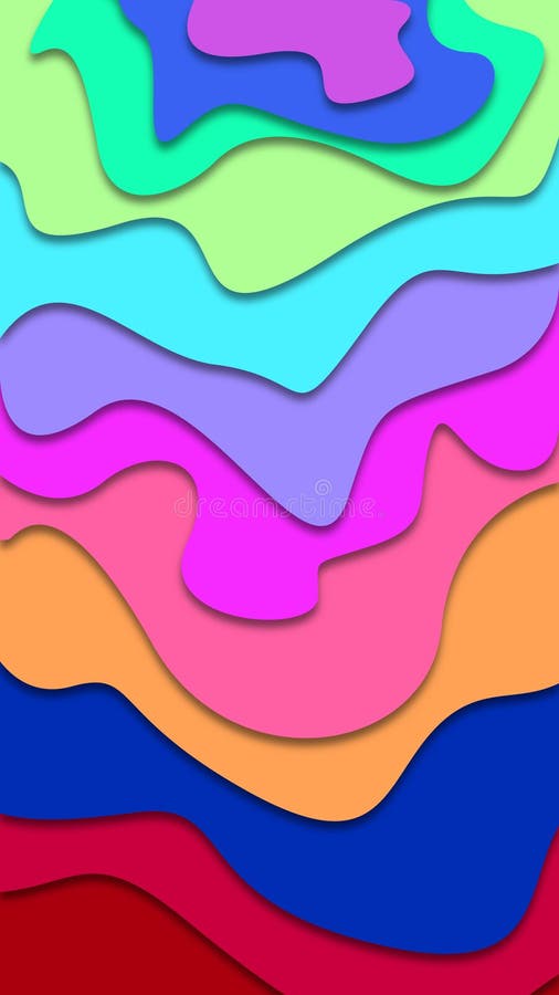 Liquid Colors for Wallpaper and Background Stock Illustration -  Illustration of finger, diagram: 222052791