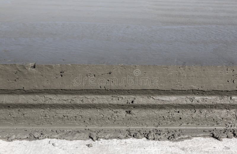 Liquid concrete layer stock image. Image of background 78080133