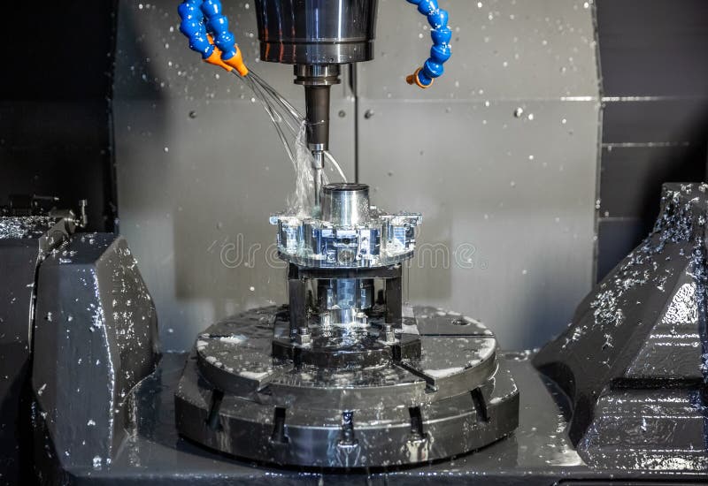 Liquidcooled Cnc Milling Machine Sharpens Aluminum