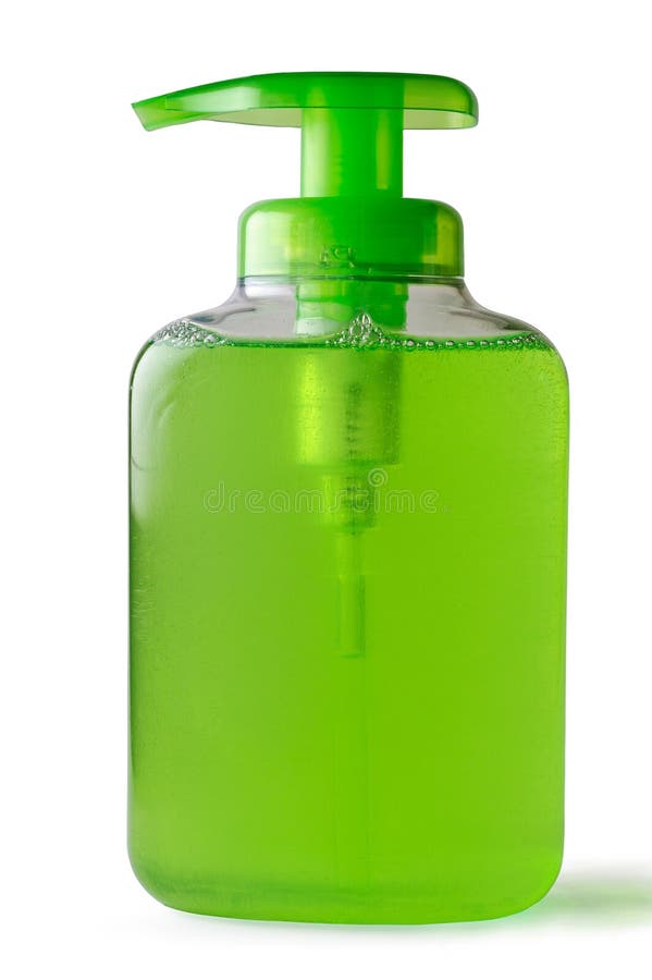 Liquid dispenser stock image. Image of clipping, bottle 4019905