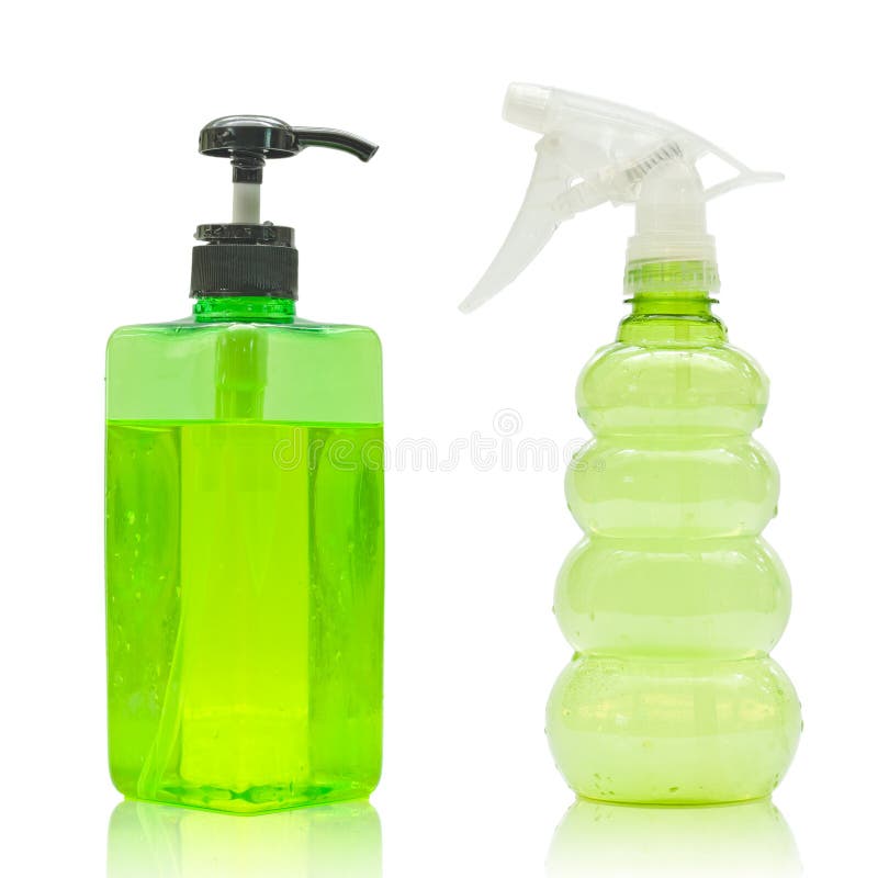 Liquid dispenser bottle stock photo. Image of bottle 42941744