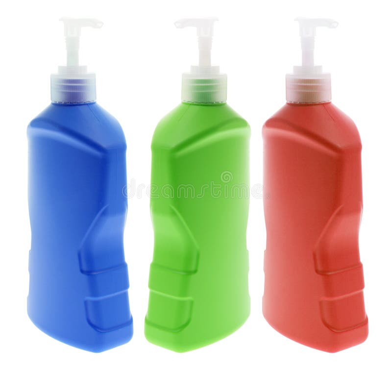 Liquid Dispenser Bottles stock image. Image of plastic 10441463
