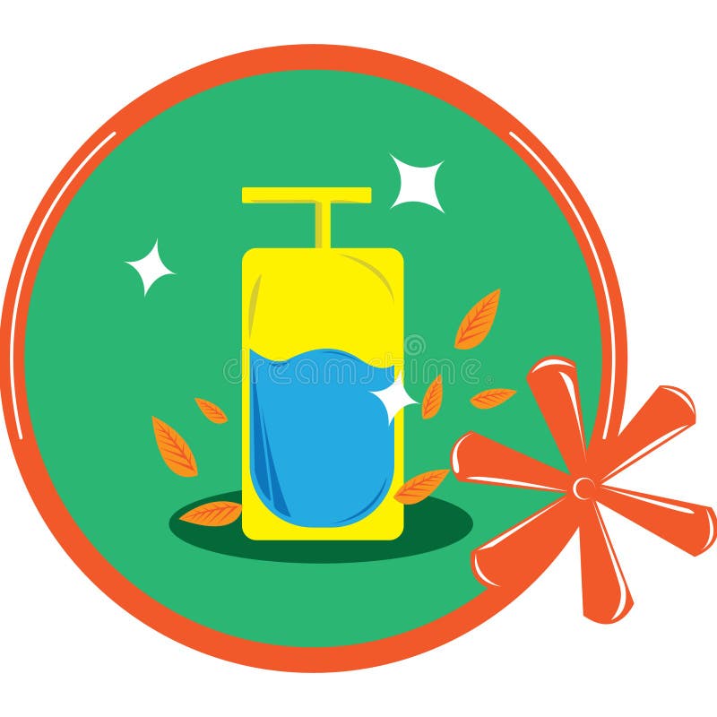 Liquid Dispenser. Vector Illustration Decorative Design Stock Vector