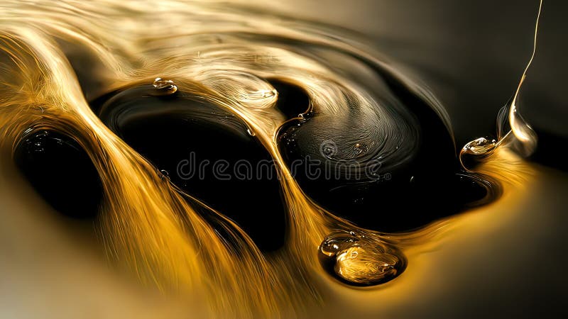 Metallic liquid abstract 4K ultra HD wallpaper